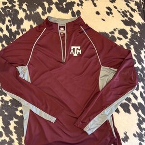Texas A & M Colosseum Maroon and Gray Pullover Women’s Medium